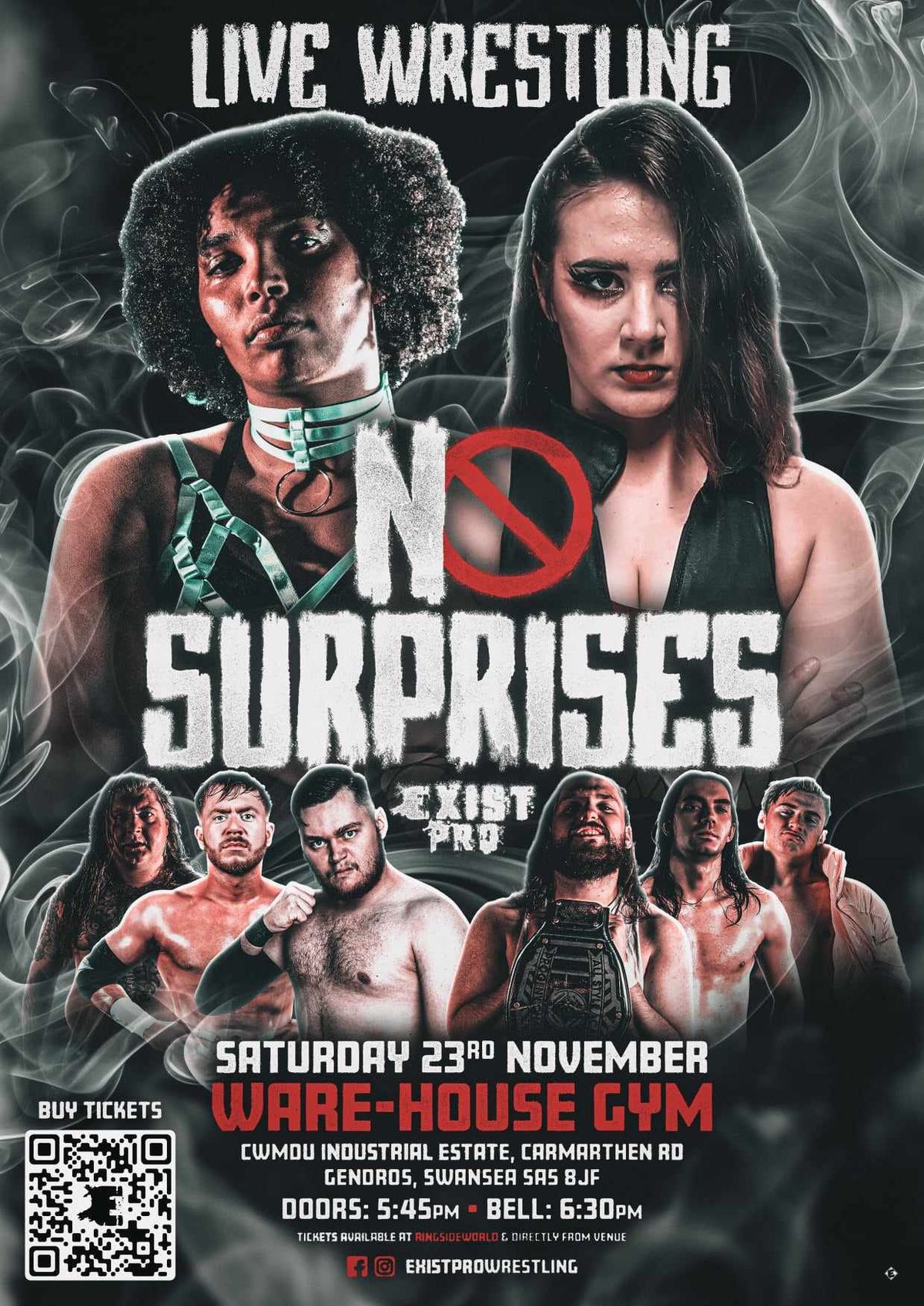 EXIST PRO WRESTLING: NO SURPRISES 