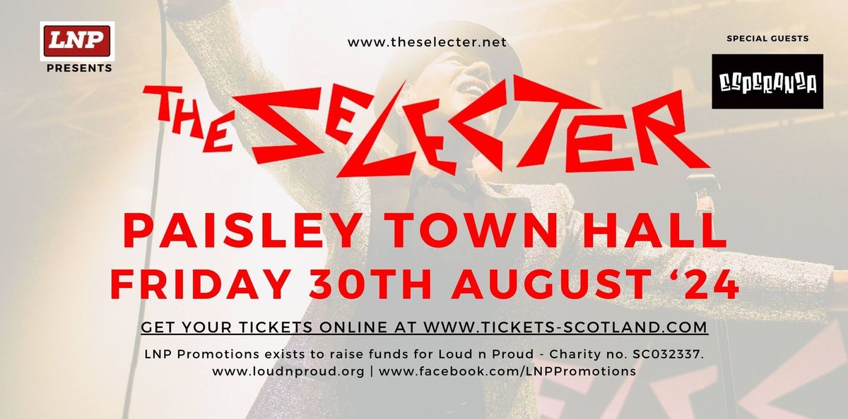 The Selecter at Paisley Town Hall