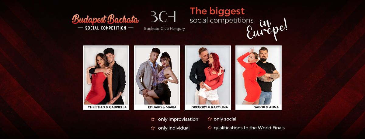 Budapest Bachata Social Competition - Registration is OPEN