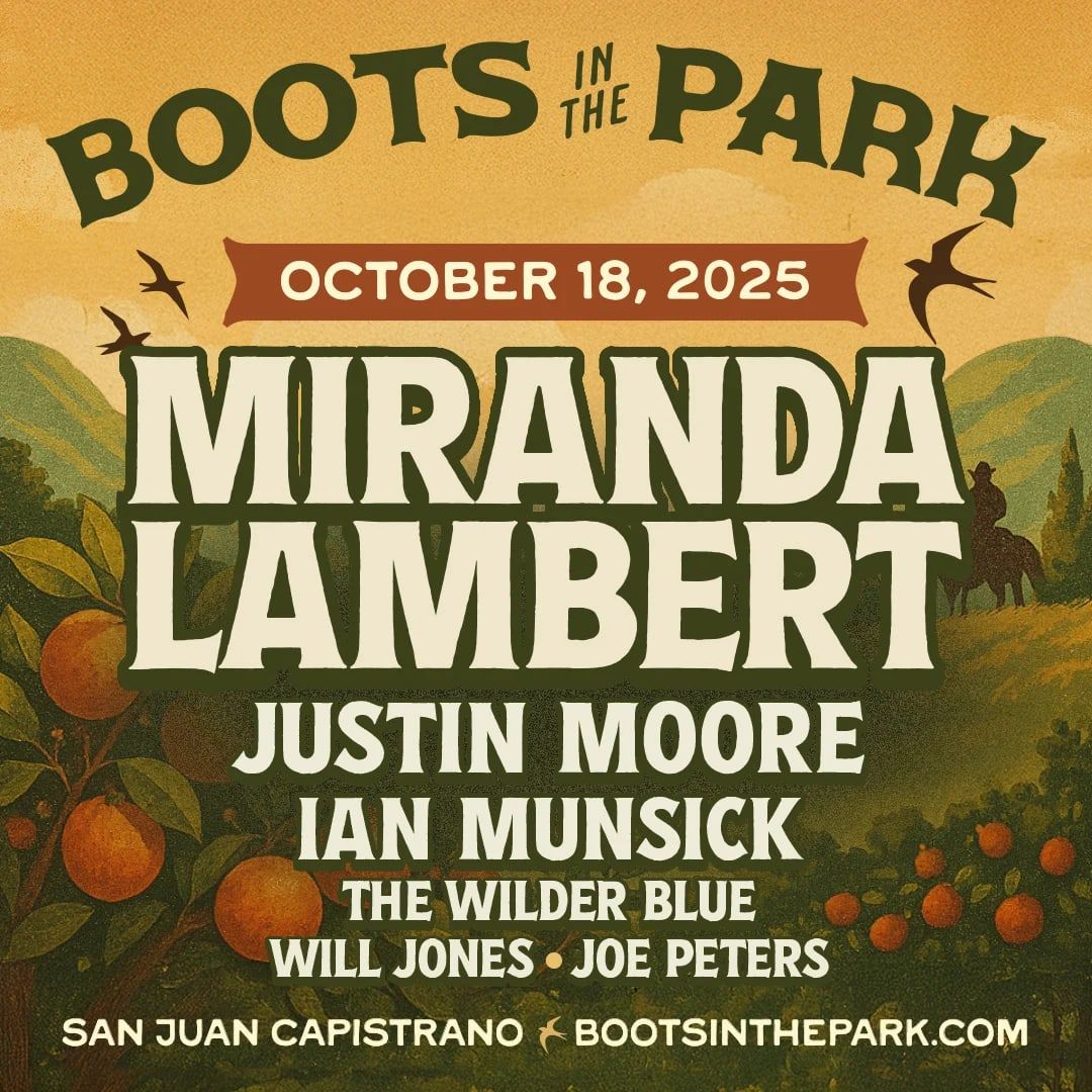 Boots In The Park - Miranda Lambert at Rancho Mission Viejo Riding Park