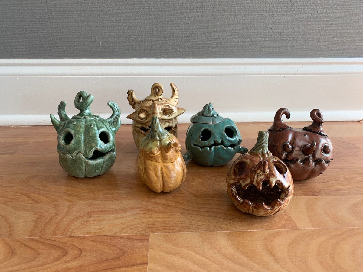 Clay: Jack-O-Lanterns