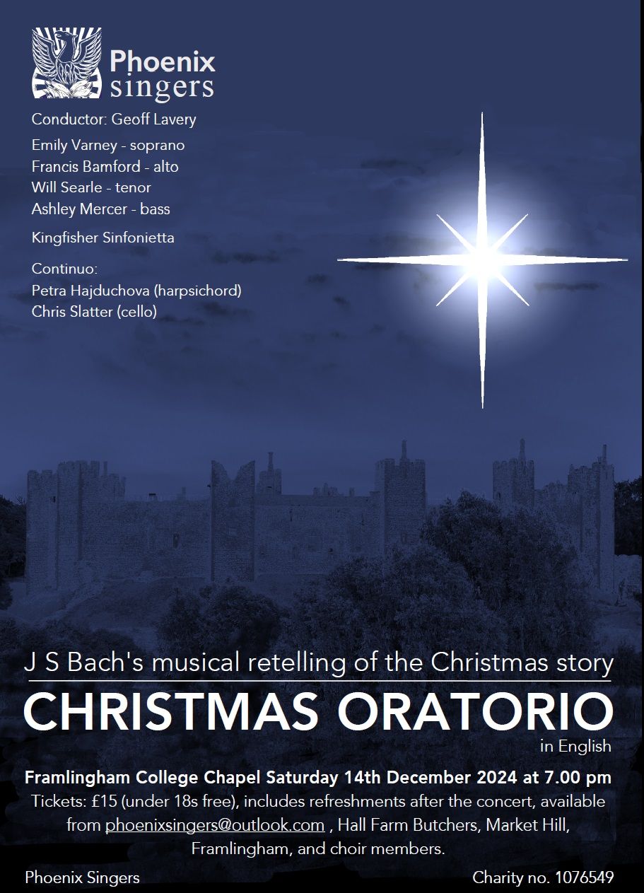 Phoenix Singers present Bach's Christmas Oratorio 