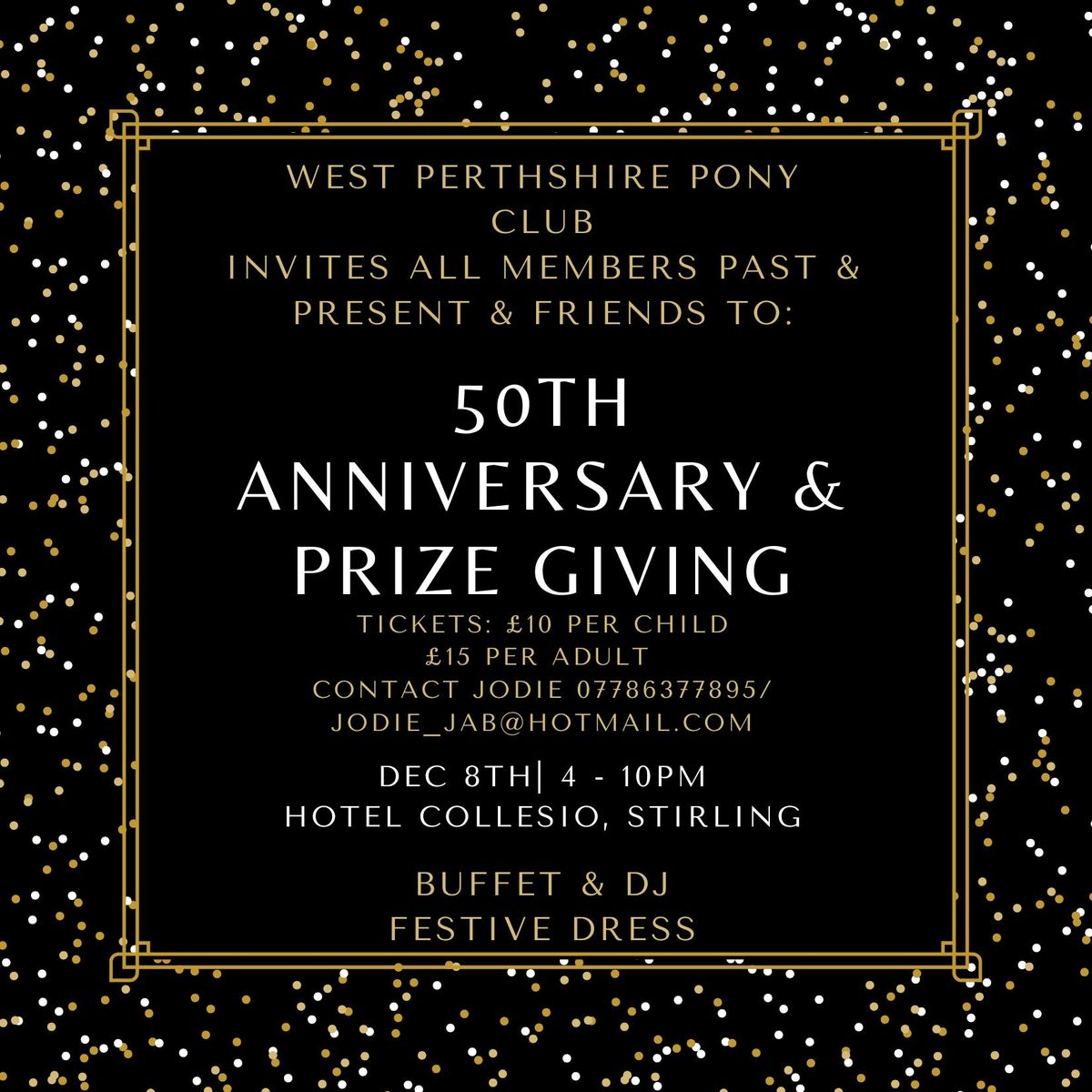 50th Anniversary & Prize Giving