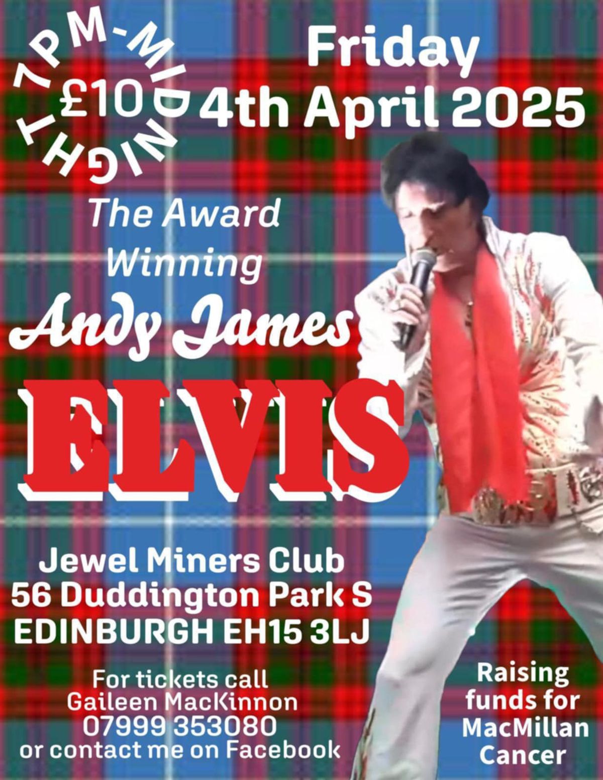 ELVIS TRIBUTE ACT - ANDY JAMES