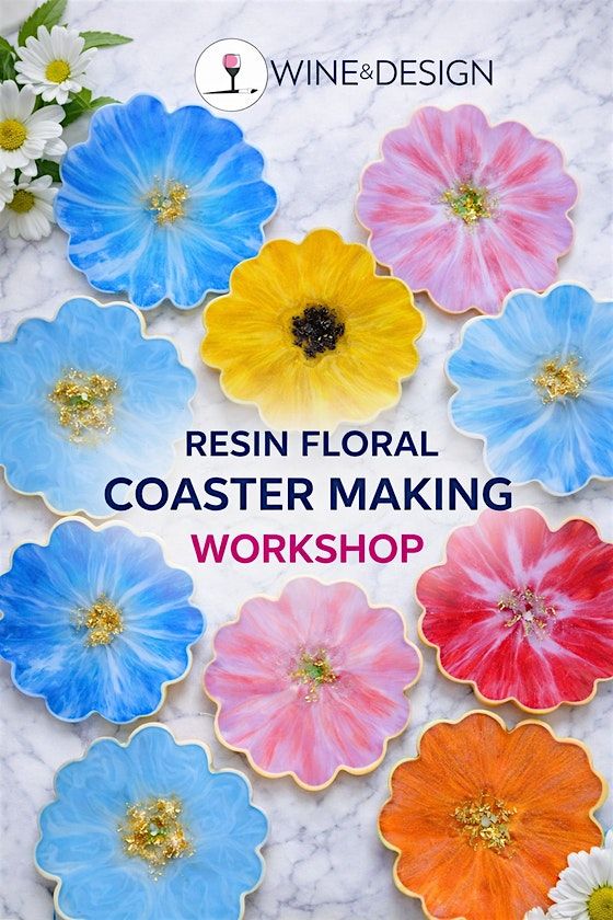 Floral Resin Coaster Workshop