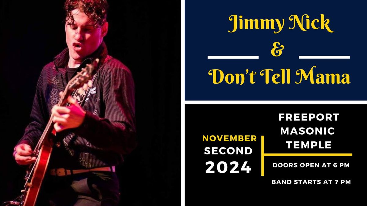 Jimmy Nick & Don't Tell Mama Fundraiser Concert