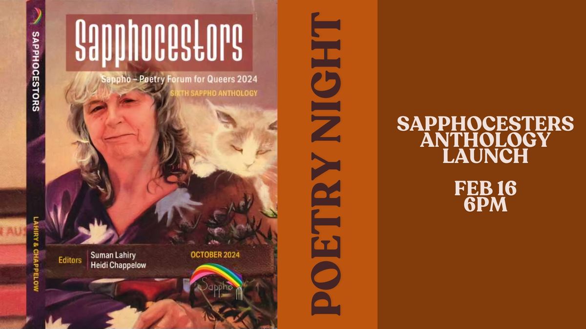 Poetry Launch Night:  Sapphocestors (6thEd) 