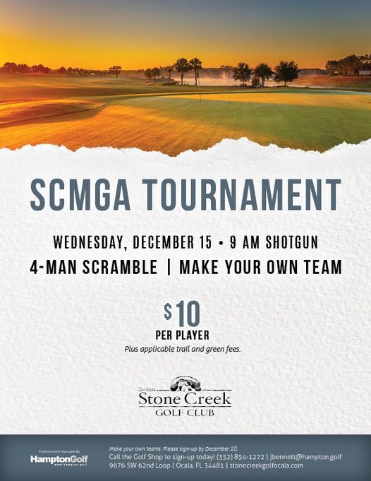 SCMGA Tournament Event