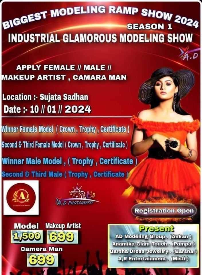 Biggest Modeling Ramp Show season 1, Kolkata,West Bangla,India, 10 ...
