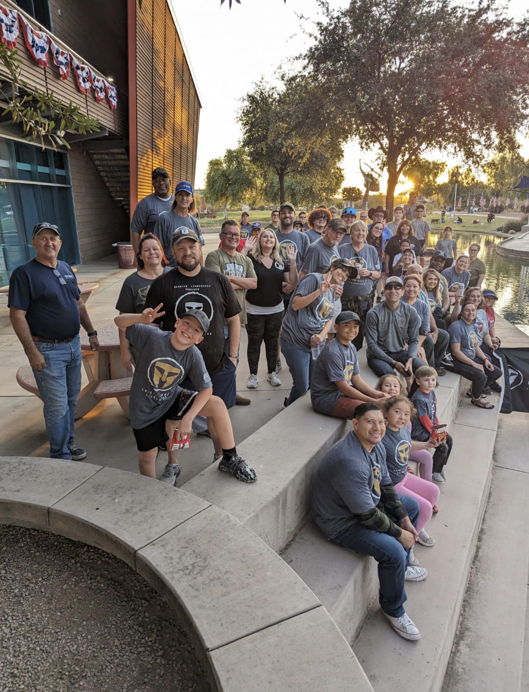 Op Legacy ~ BBQ & Peoria Veterans Memorial Clean Up