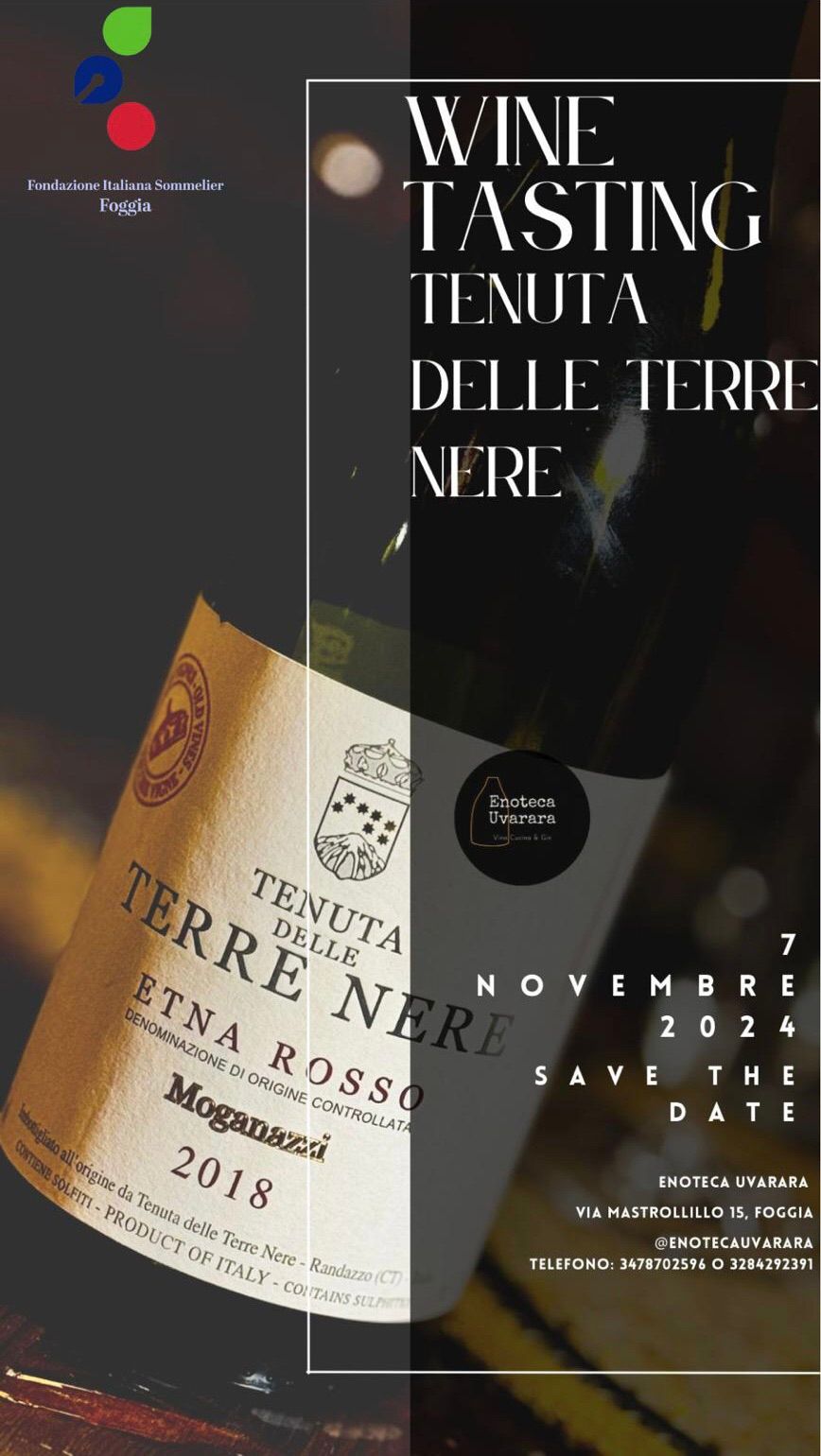 WINE TASTING Tenuta delle Terre Nere