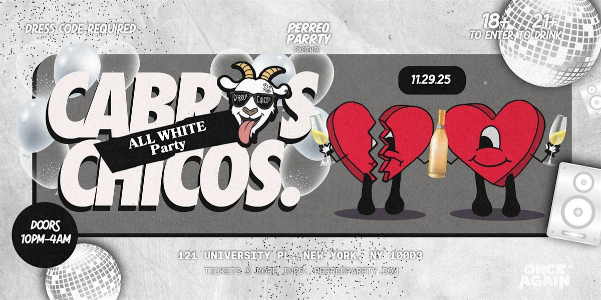 Cabros Chicos - Black & White Party | Open Format (18+)