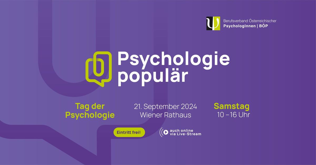 Tag der Psychologie 2024