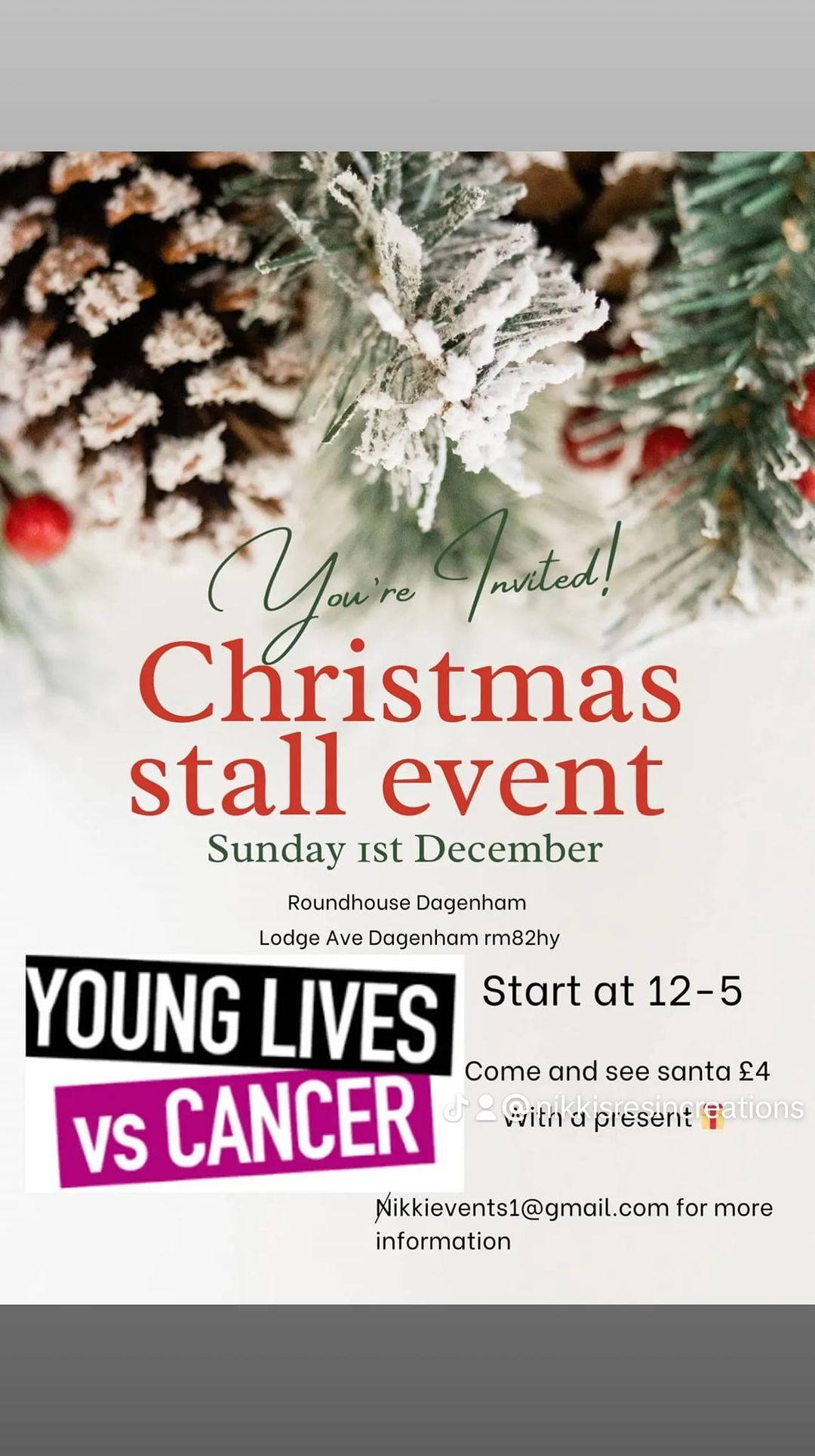 Young Lives vs Cancer Charity Event