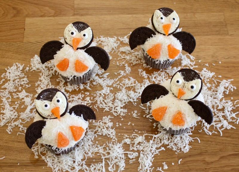 Penguin Cupcakes | Caregiver and Me