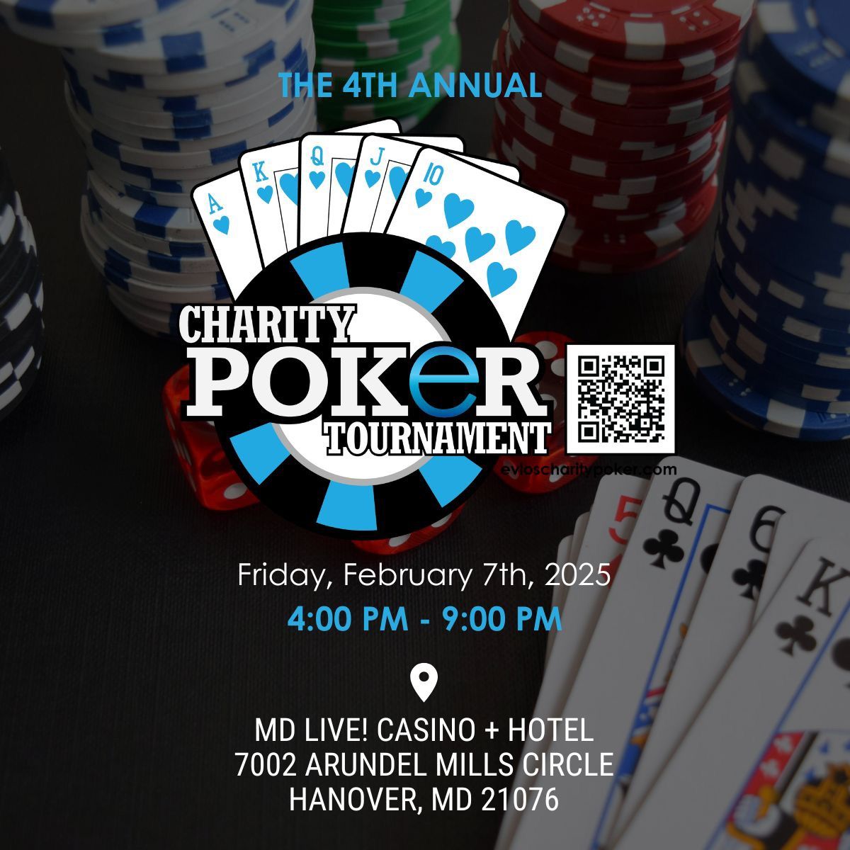 4th Annual Evlos Technology Charity Poker Tournament 