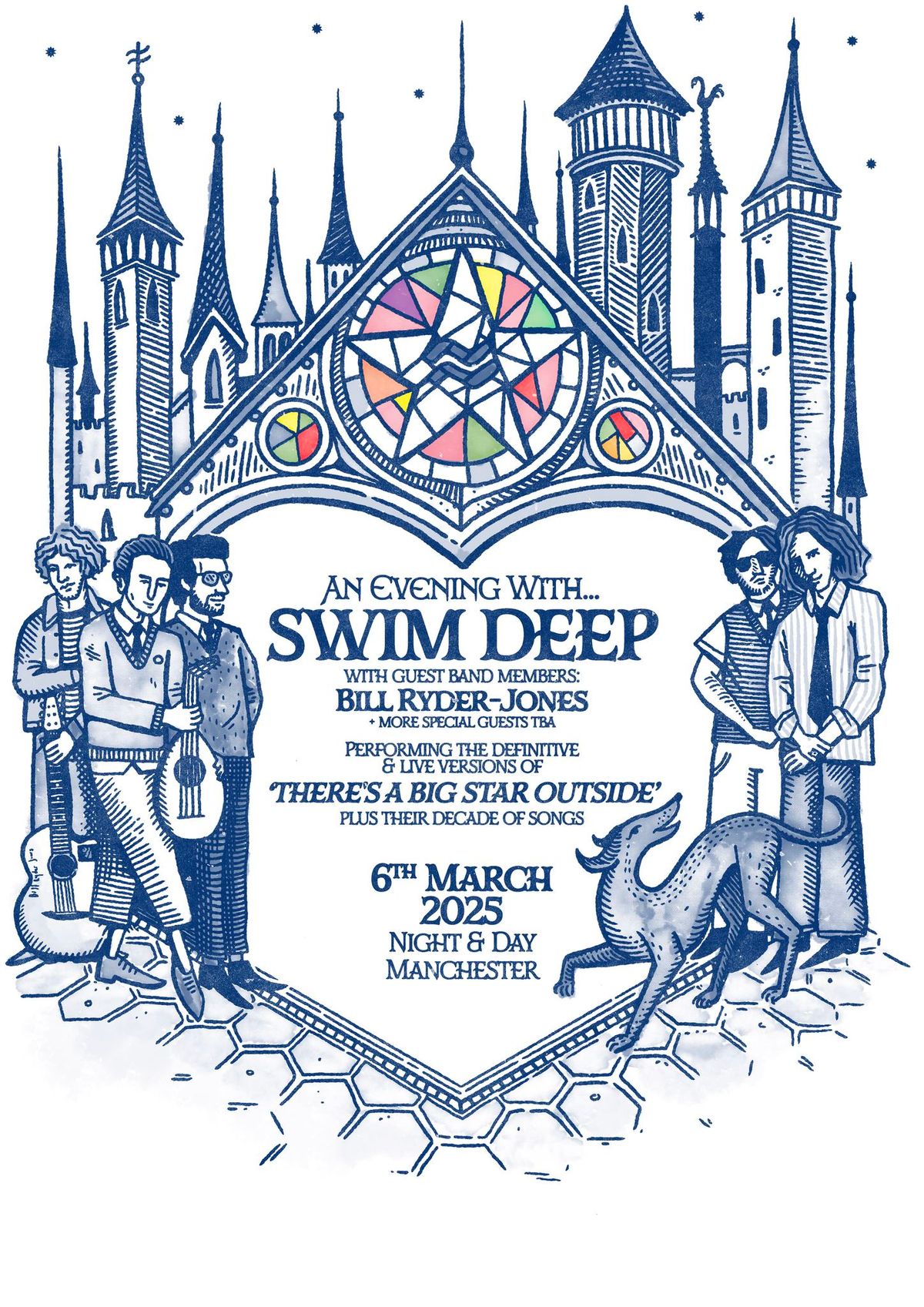 Swim Deep with Bill Ryder-Jones live at Night & Day, Manchester 