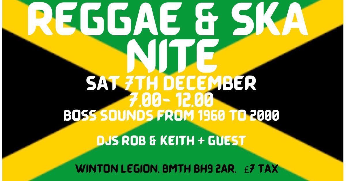 Reggae and Ska Nite