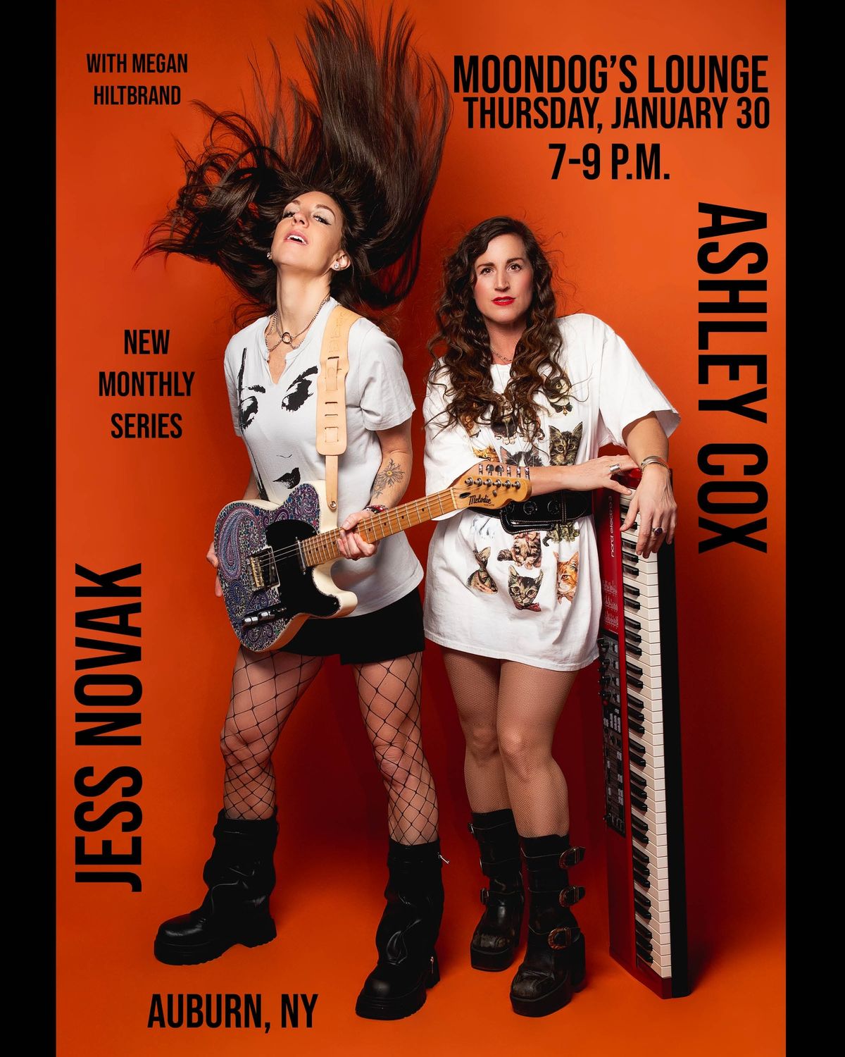 Ashley Cox and Jess Novak at Moondogs (MONTHLY)