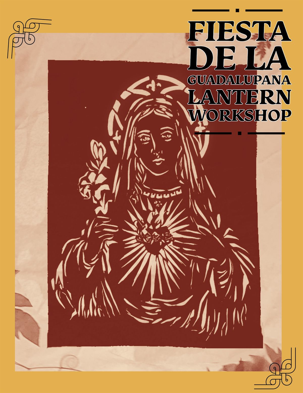 Fiesta De la Guadalupana Lantern Workshop @The Woo