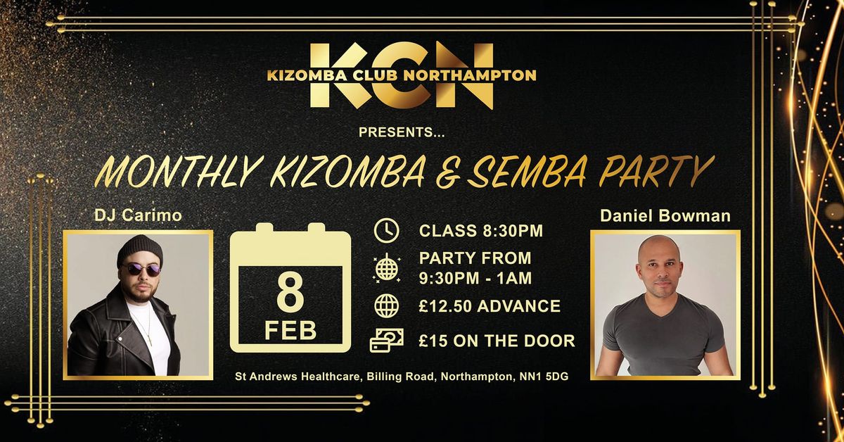 Kizomba club Northampton Monthly party