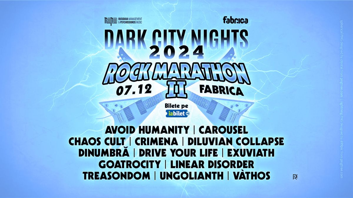 Dark City Nights : Rock Marathon II