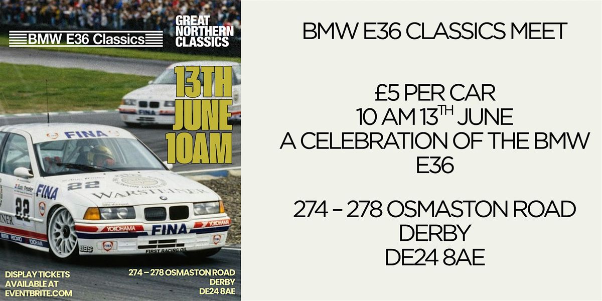 BMW E36 Classics meet