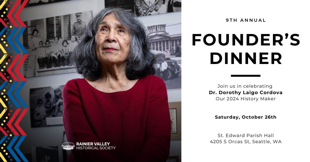 9th Annual Rainier Valley Historical Society Founder's Dinner