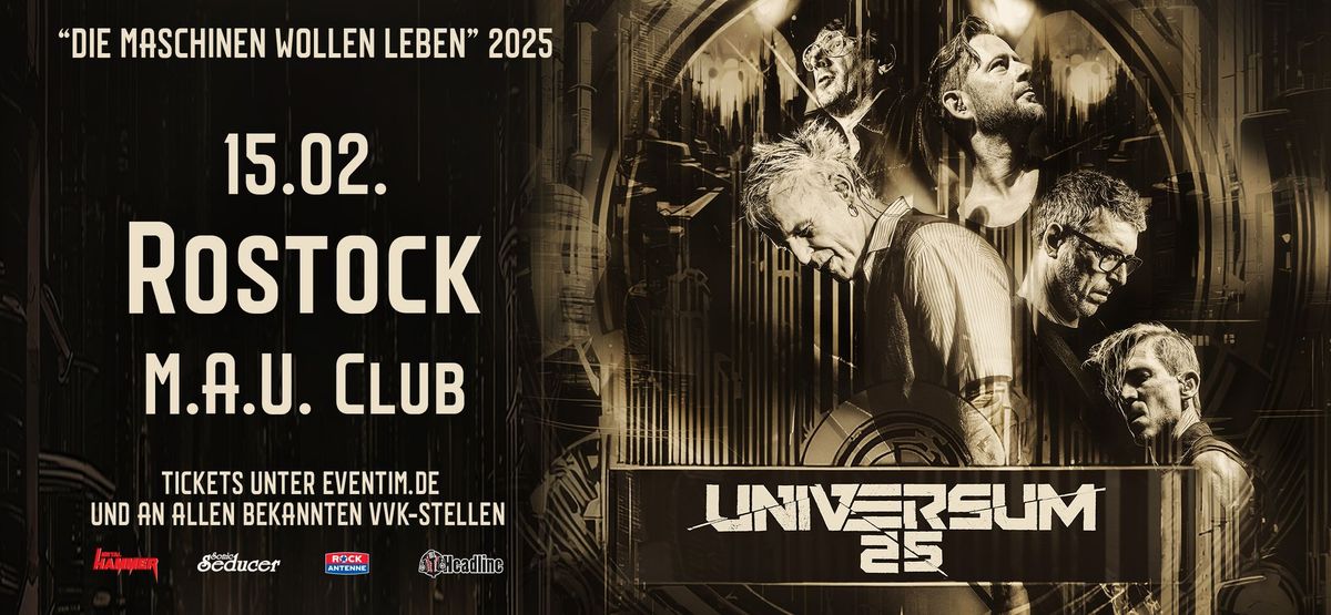 UNIVERSUM25 Live - Rostock, M.A.U. Club