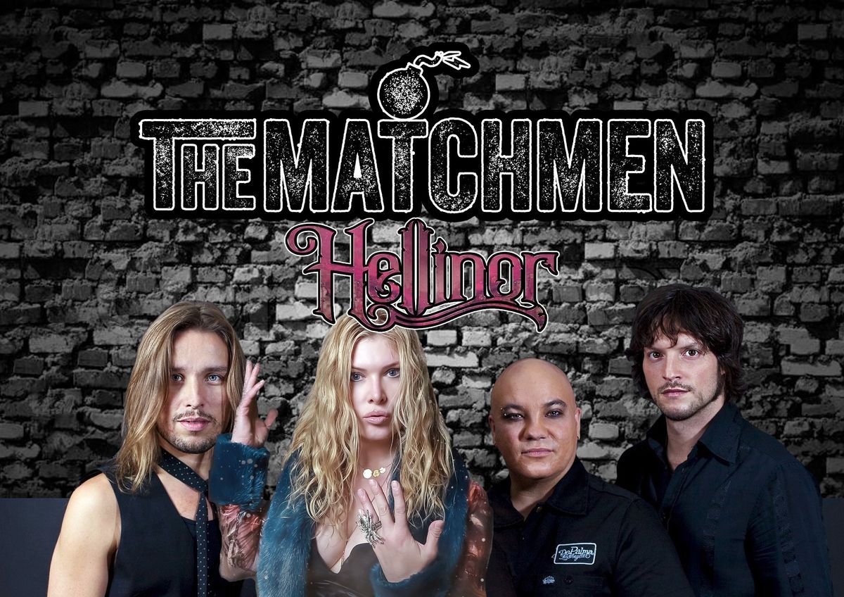 Rock, R\u00e4kor & Tacokryssning med The Matchmen & Hellinor