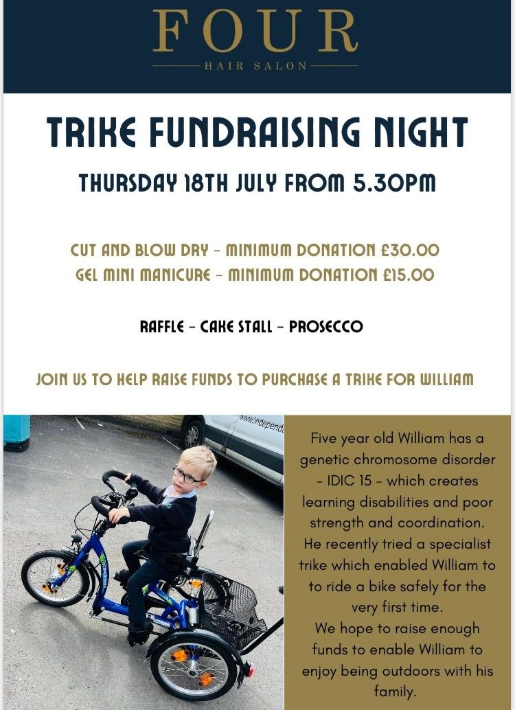 Williams trike fundraising evening 