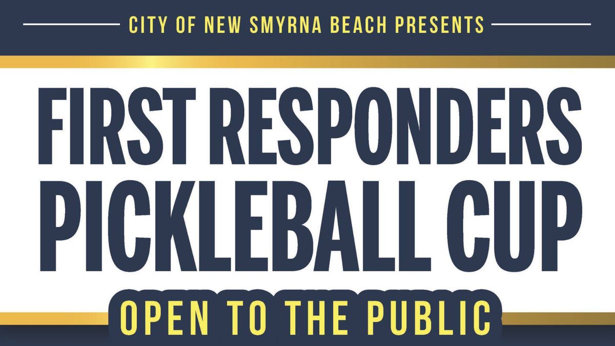 First Responders Pickleball Cup: NSB Pickleball Club vs. First Responders