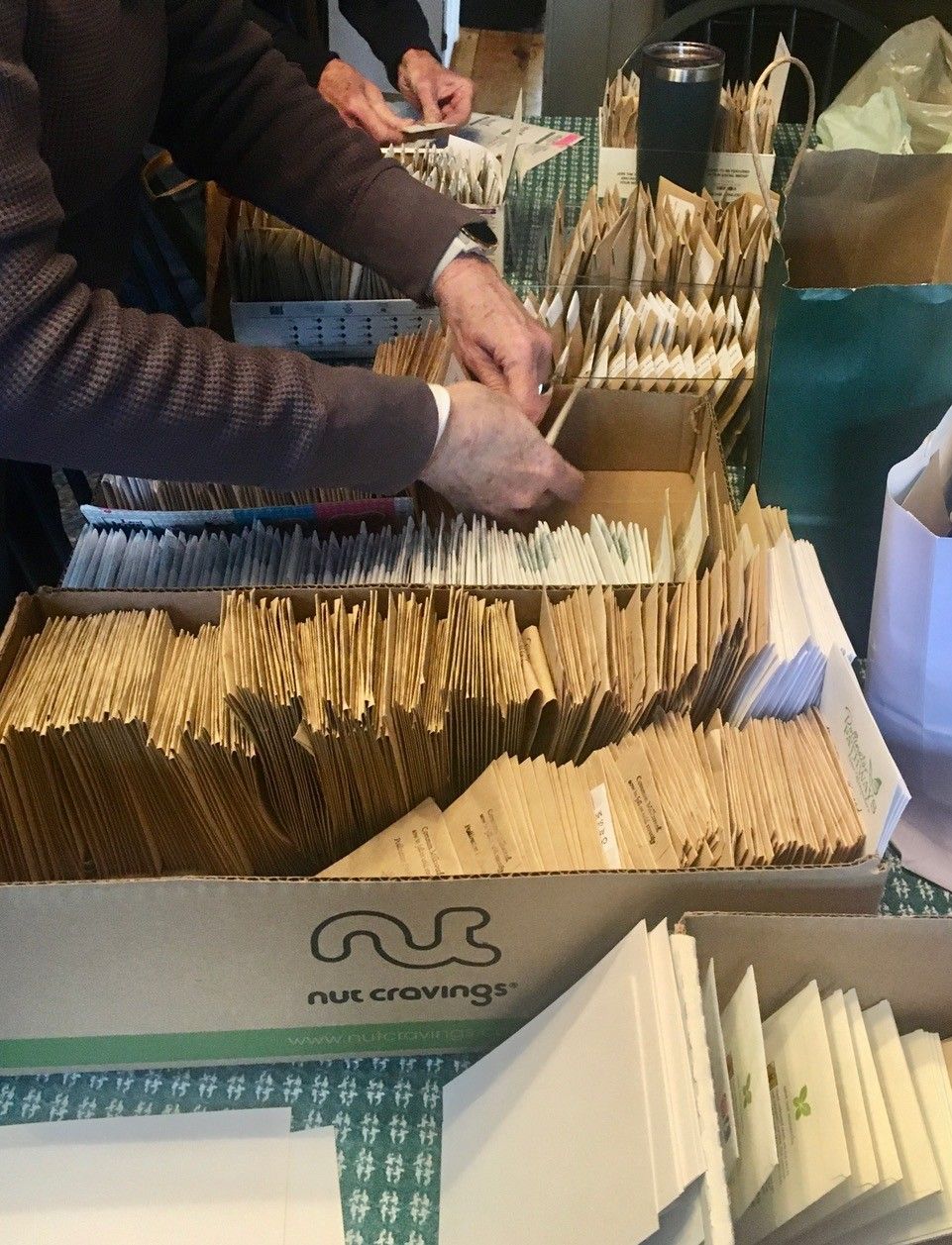 Seed Packing Party