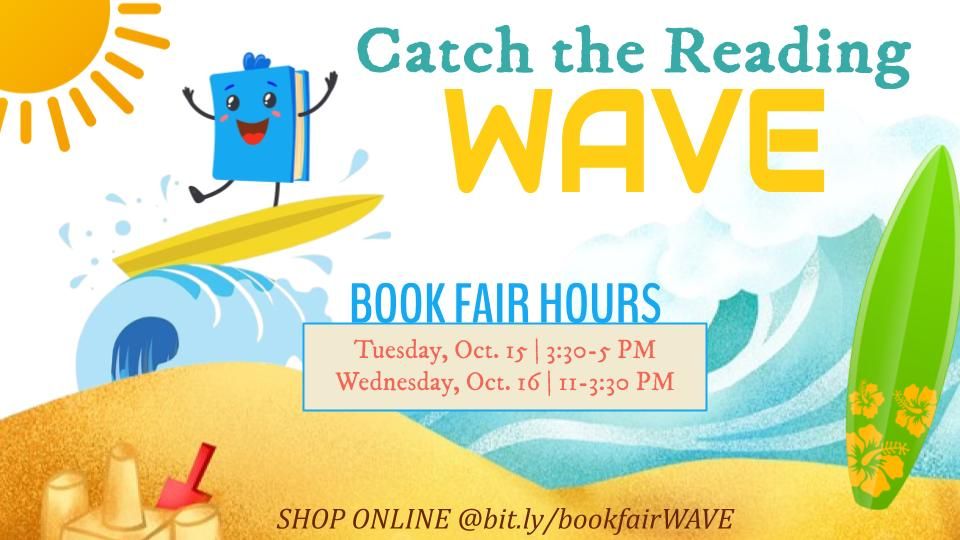 BOOK FAIR: 'Catch the Reading Wave'