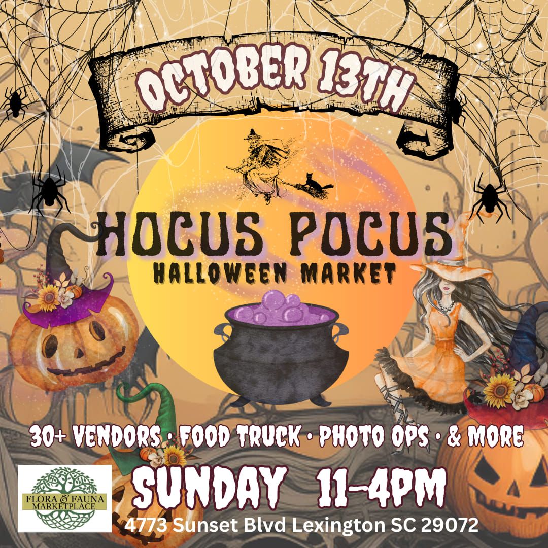 Flora & Fauna's Hocus Pocus Market