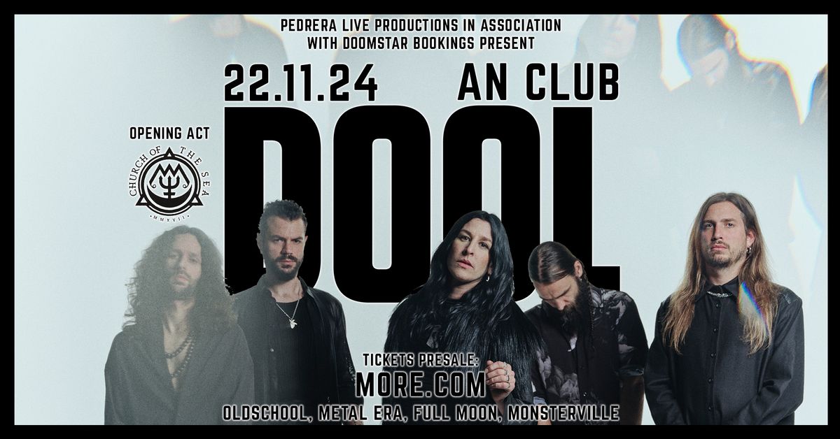 Dool live in Athens | 22.11.24, An Club | opening act: Church of the Sea