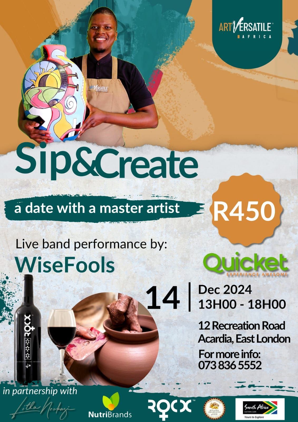 Sip&Create: A Date With a Master Artist