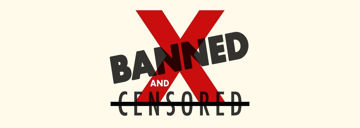 Banned and Censored - Opening Night - An art show about books