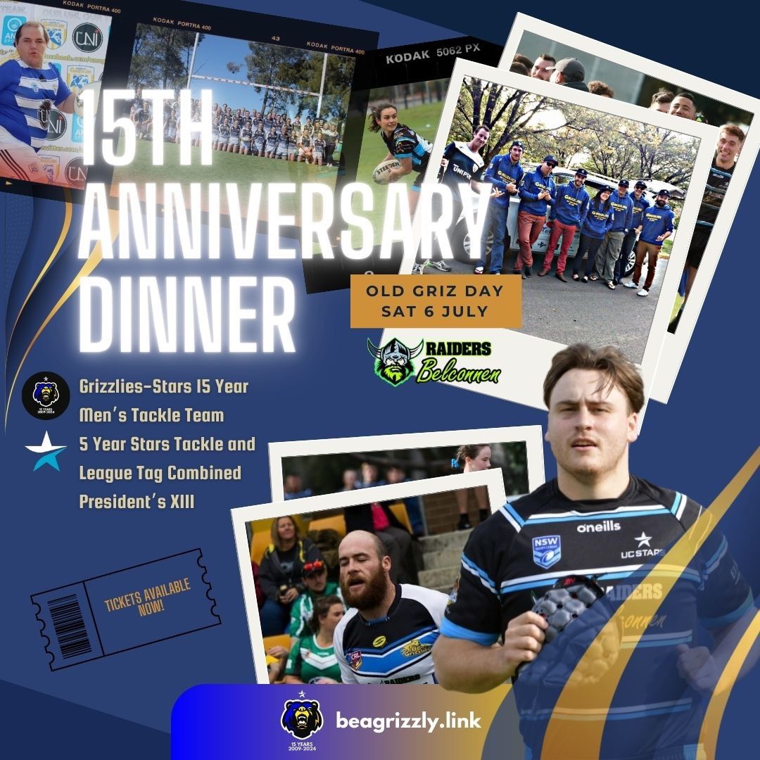 UC Stars Rugby League 15th Anniversary Dinner
