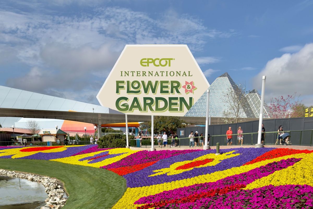 EPCOT International Flower & Garden Festival \u2013 OPENING DAY