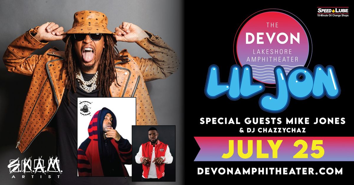 Lil Jon with Special Guest Mike Jones- Presented by Speed Lube