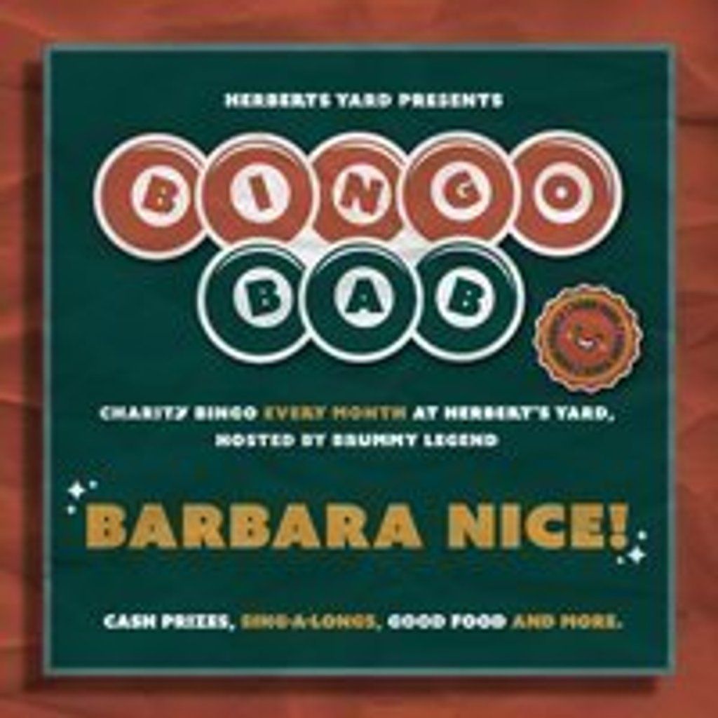 Bingo Bab - A Charity Bingo Night with Barbara Nice \/ SPECIAL