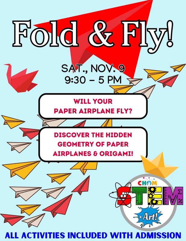 Fold & Fly at CHOM!