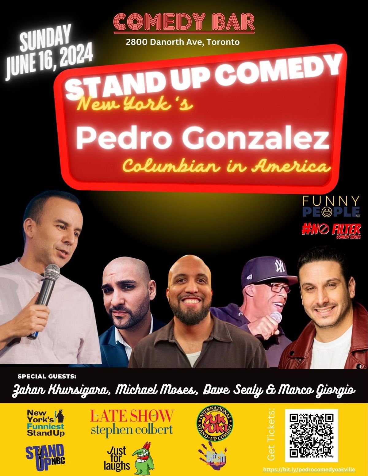 NYC's Pedro Gonzalez Comedy Tour