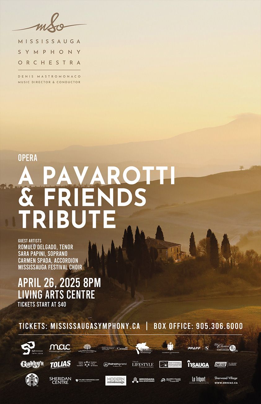 Mississauga Symphony Orchestra: A Pavarotti and Friends Tribute