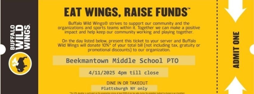 Buffalo Wild Wings Dine to Donate