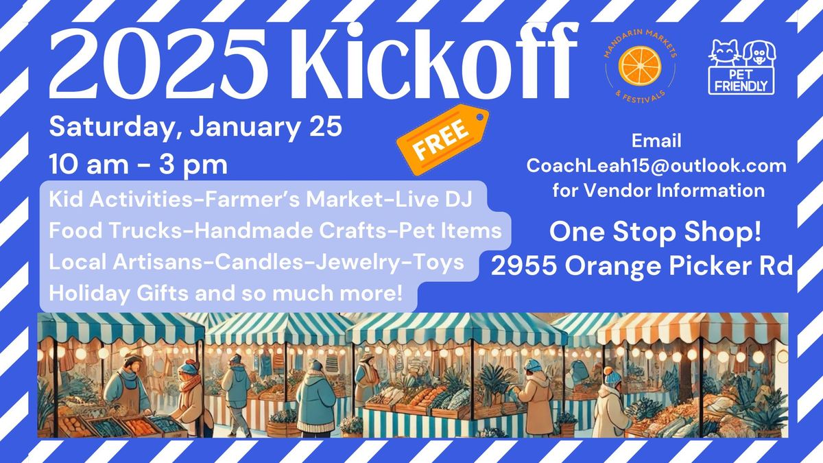 1\/25 FREE Mandarin 2025 Kickoff Market