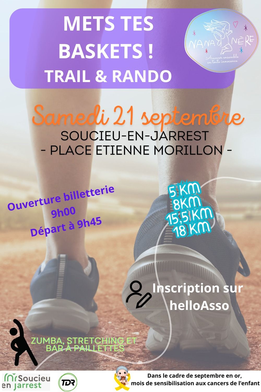 Mets tes Baskets : Trail & Rando