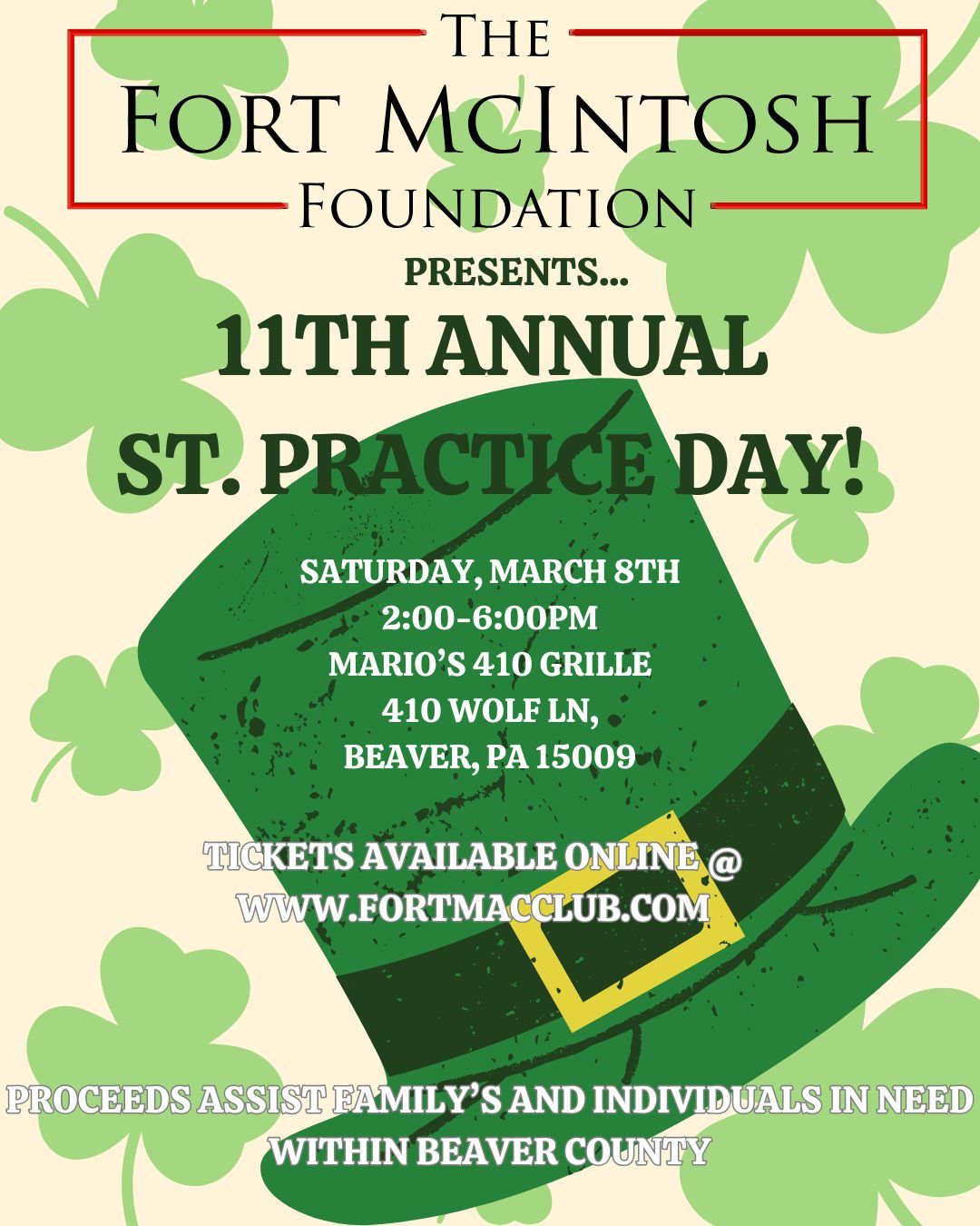 11th Annual St. Practice Day