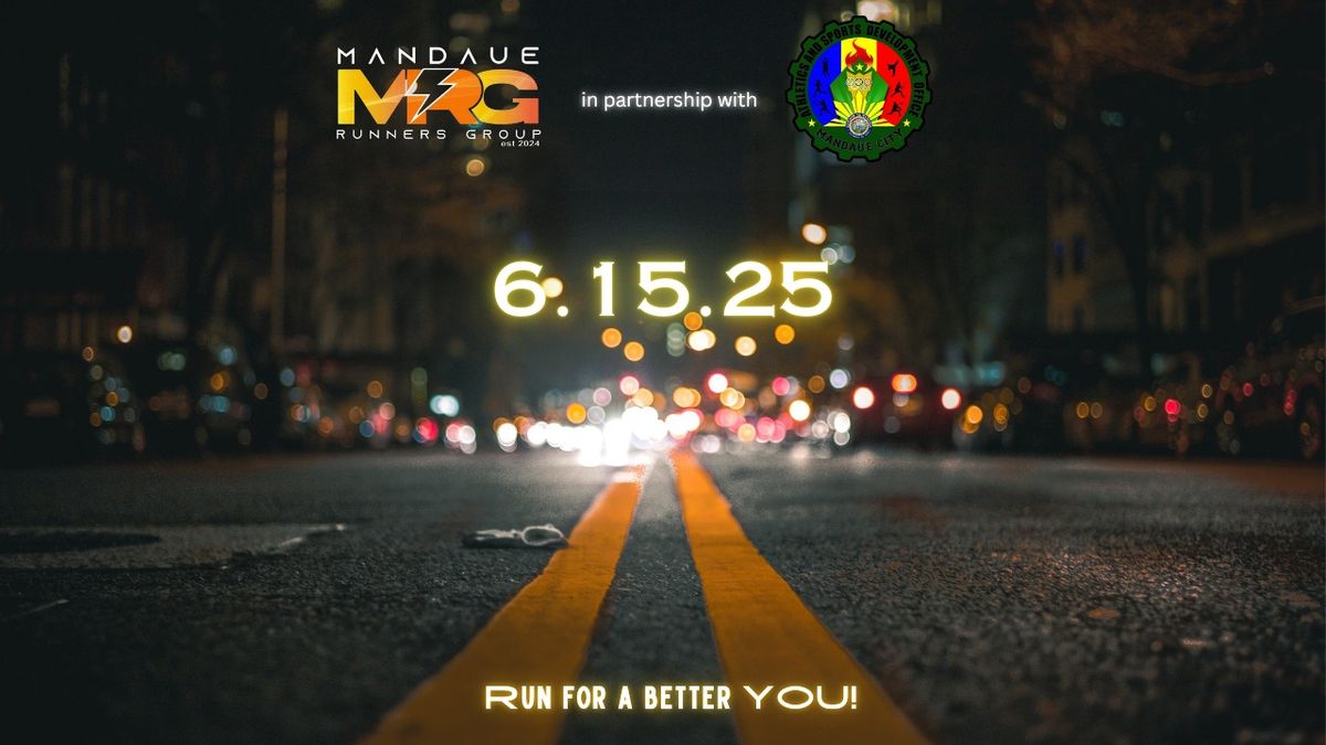 Run with purpose, MRG's 1st Anniversary Run.